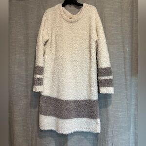 Gelato Pique Fluffy Long Sleeve Loungewear Dress size F one size fits all